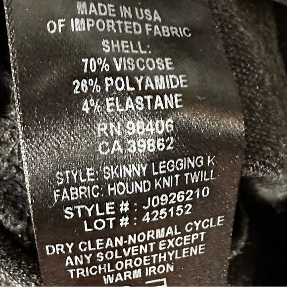 🅽🅴🆆 Theory skinny legging K, hound knit twill, P - Picture 8 of 17